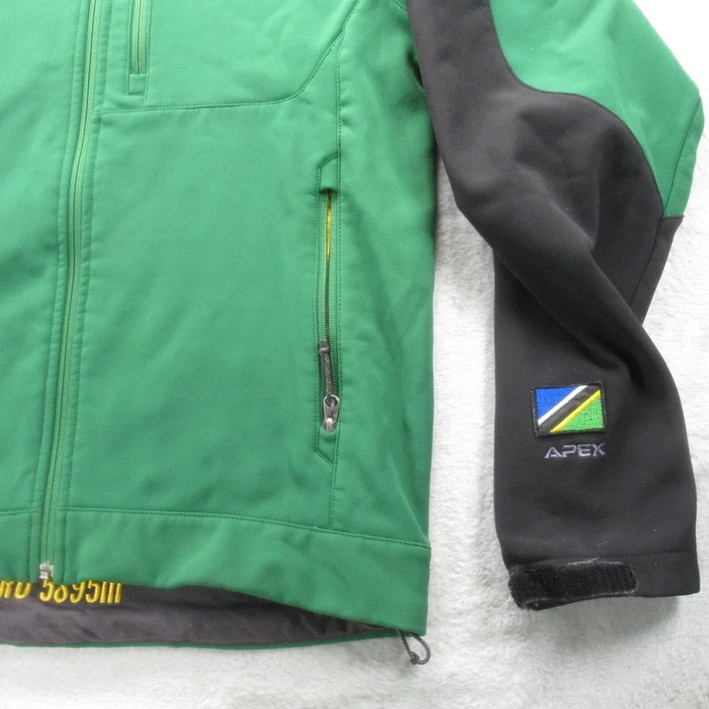 The North Face Jacket Men Medium Green Colorblock Kilimanjaro 5895m Apex